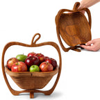 Bamboo Fruit Bowl Basket