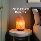 Natural Himalayan Pink Salt Electric Lamp for Calming Ambience