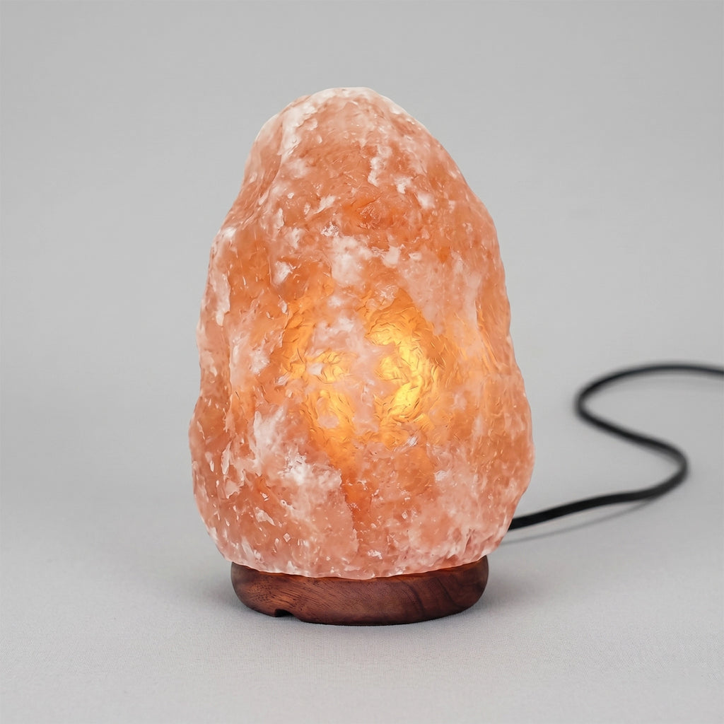 Natural Himalayan Pink Salt Electric Lamp for Calming Ambience