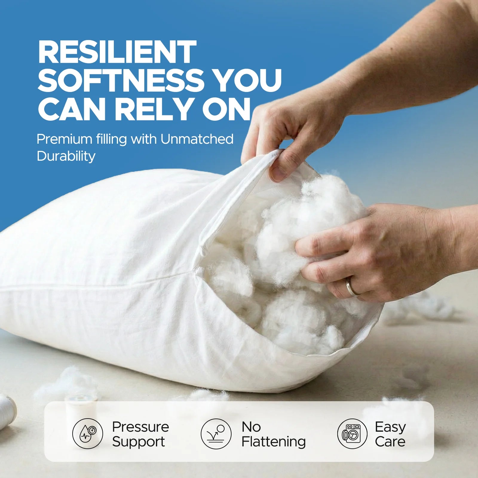 Hollow Fibre Cotton for DIY & Craft