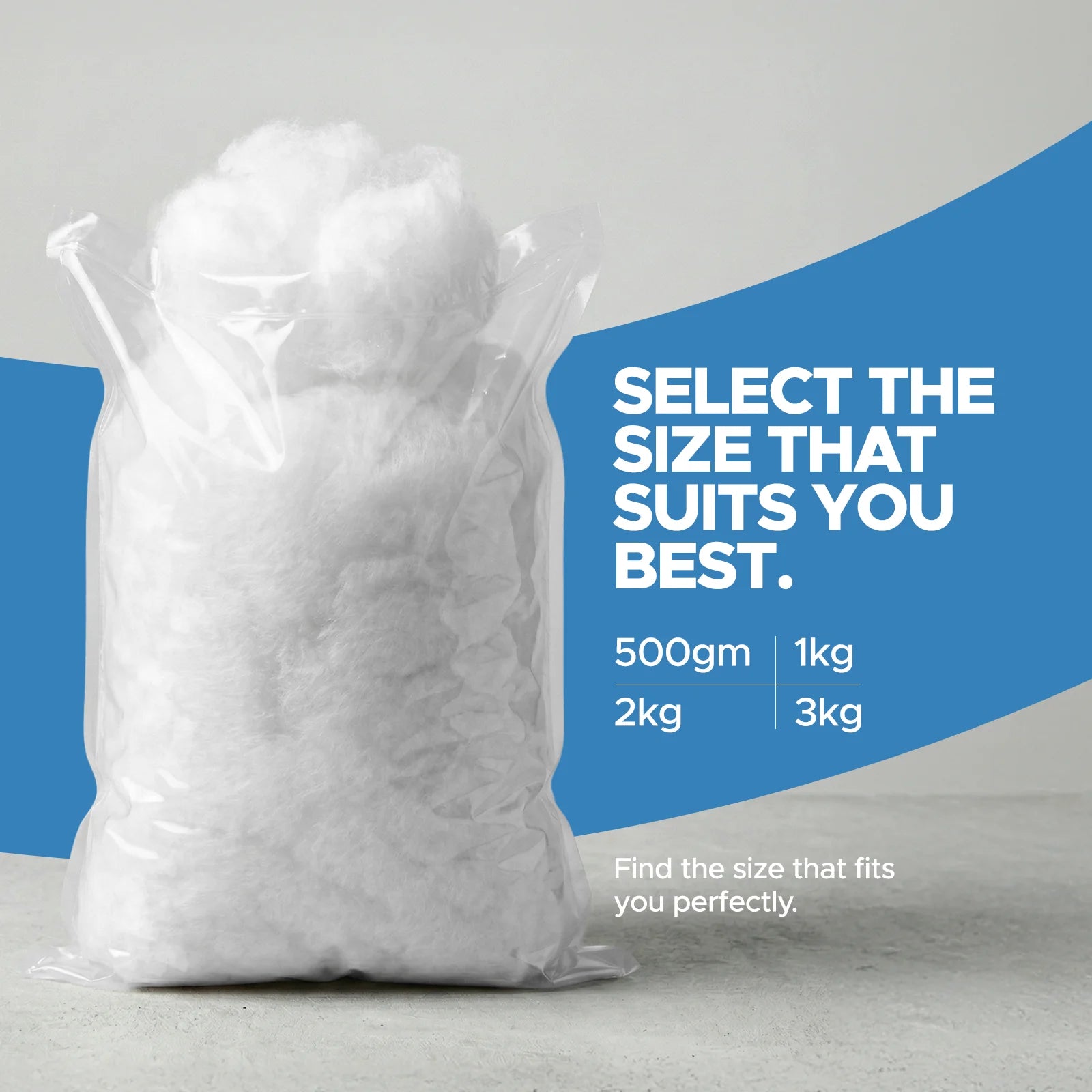 Hollow Fibre Cotton for DIY & Craft