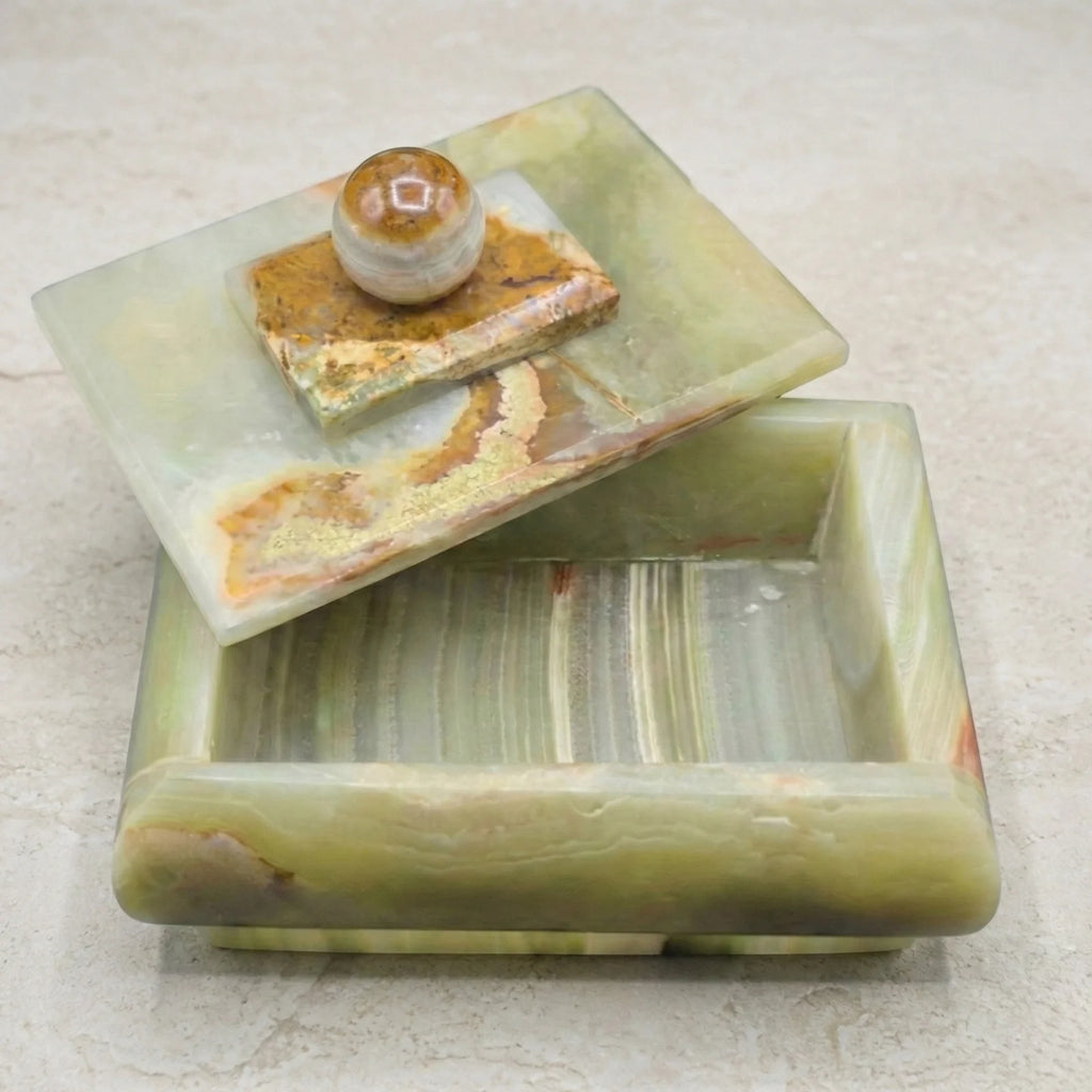 Shop Natural Onyx Jewellery Box for Elegant Storage