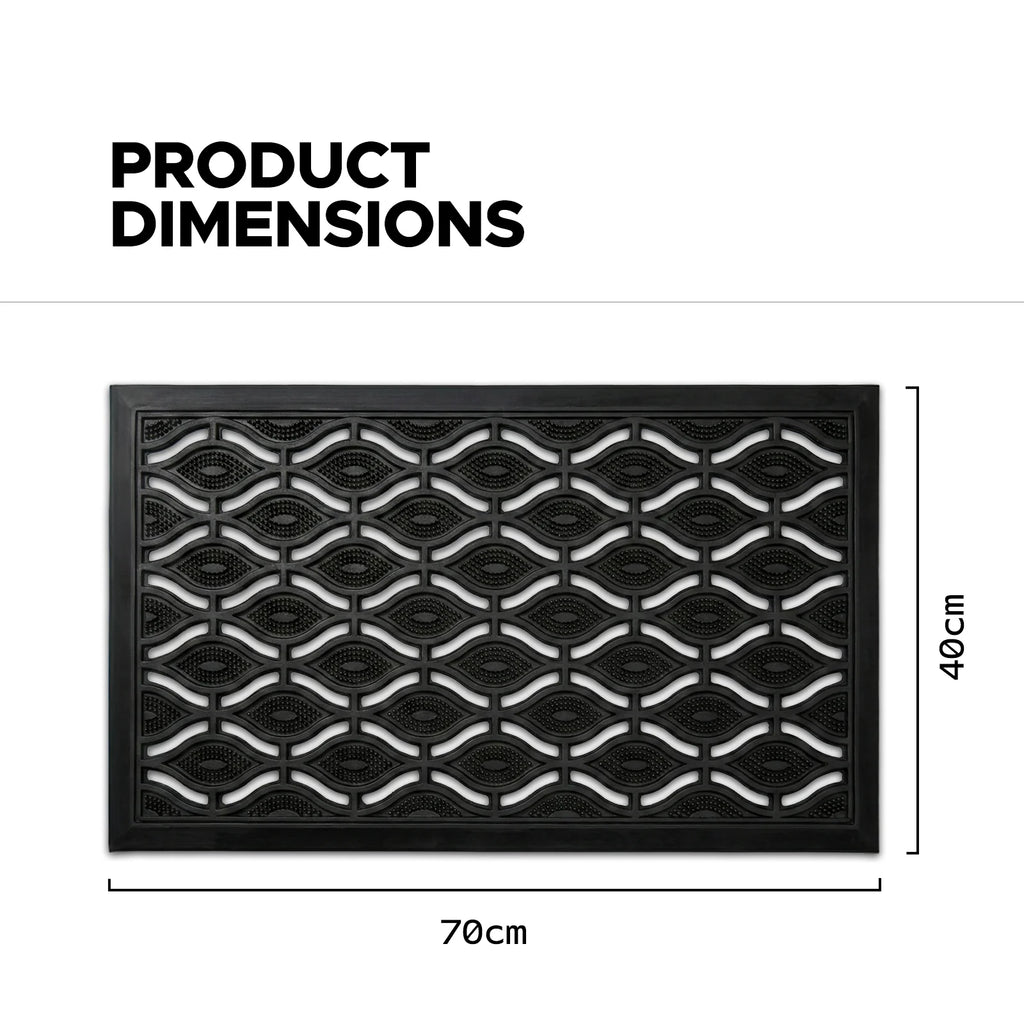 100% Heavy Duty Outdoor Rubber Doormat
