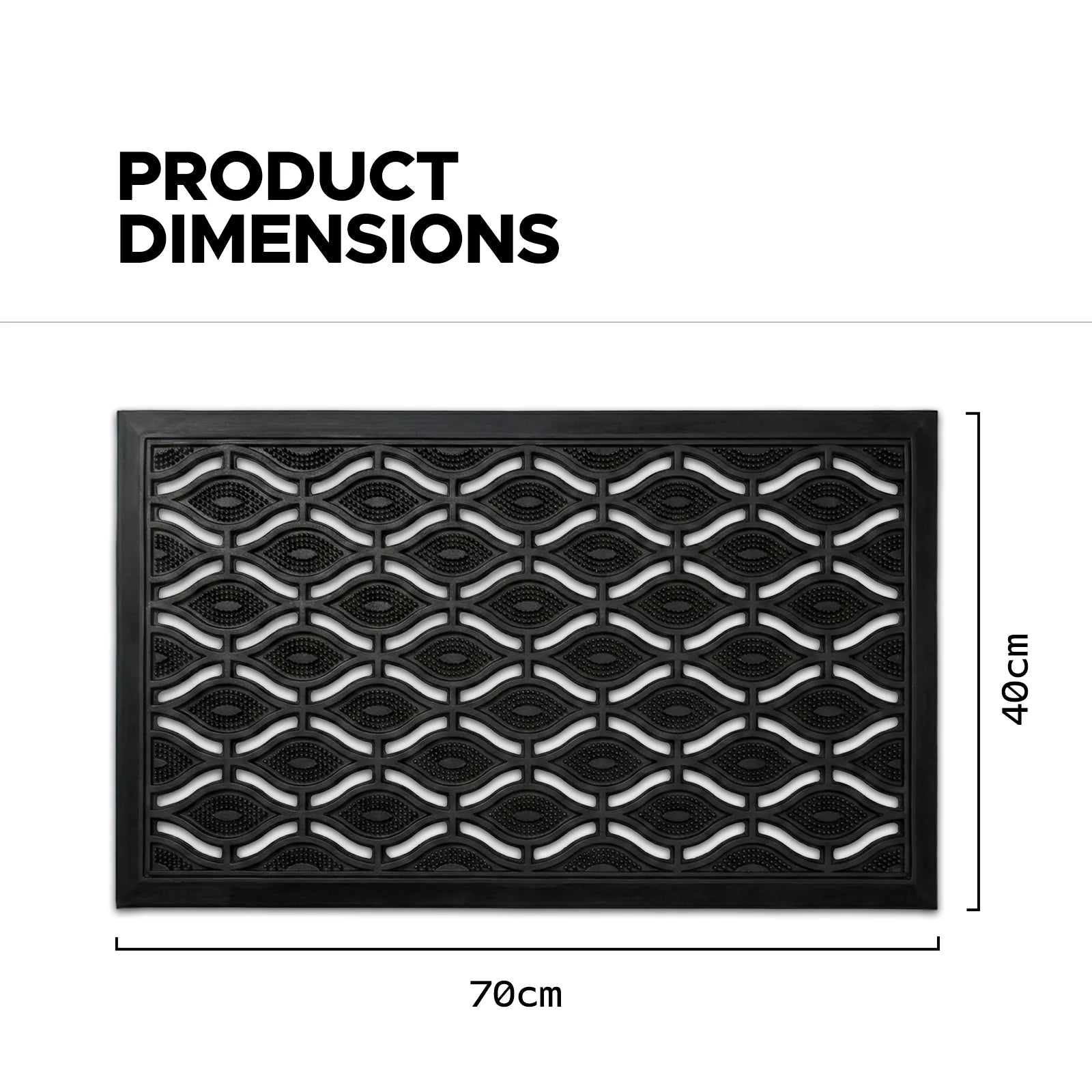 Heavy Duty Rubber Doormat