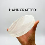 Selenite Charging Plate Round Shape