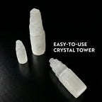 Selenite Mountain Tower Natural Crystal