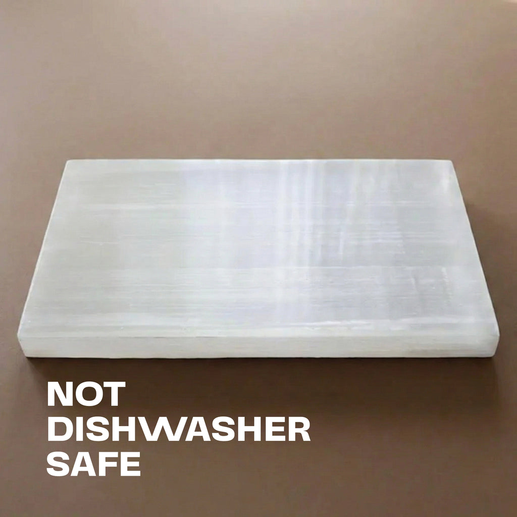 Selenite Crystal Charging Plate with Sqaure Shape
