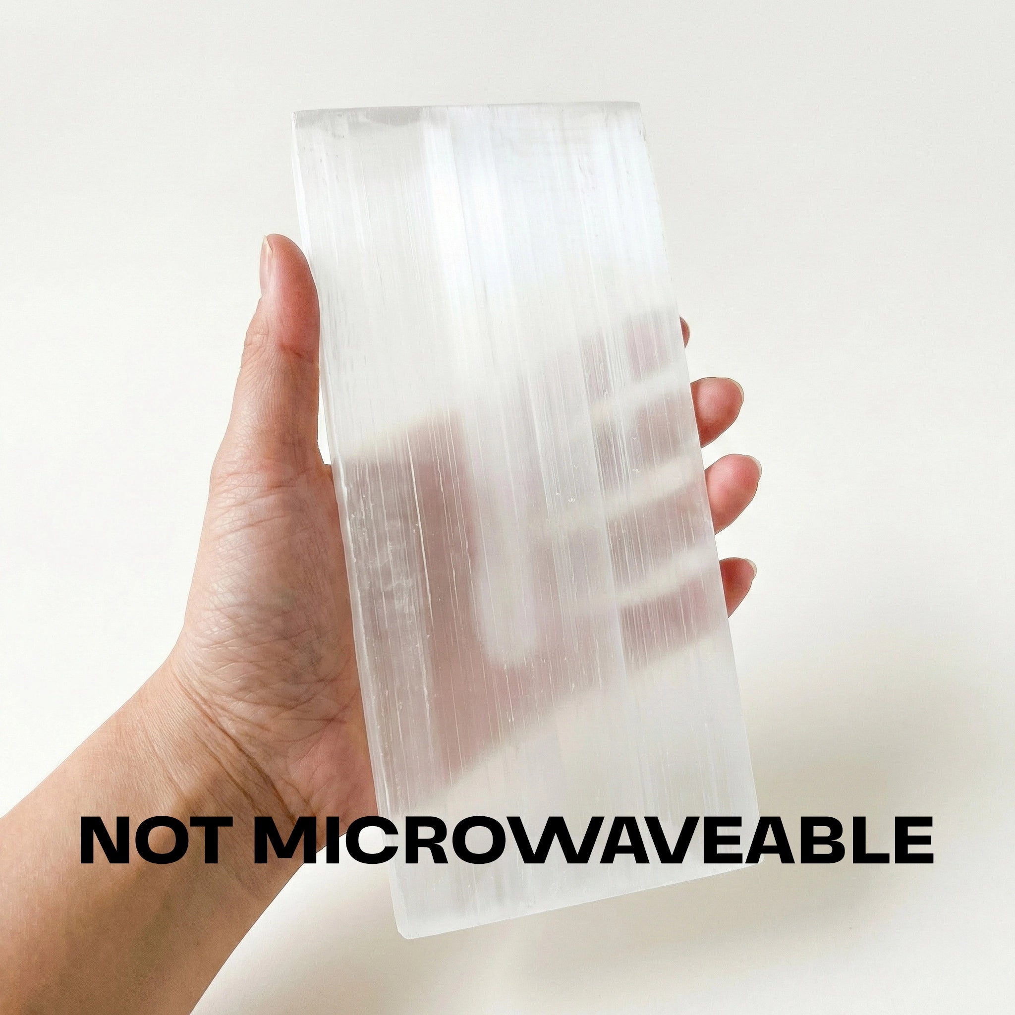 Selenite Crystal Charging Plate for Healing Energy