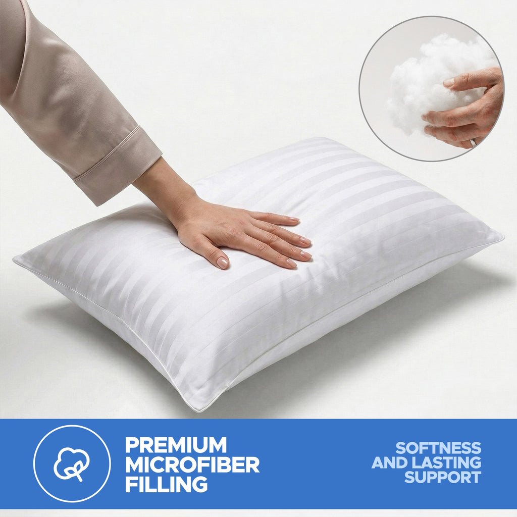 Stripe Pillow Set for Modern Comfort and Style