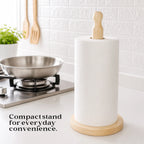 Wooden Paper Towel Holder