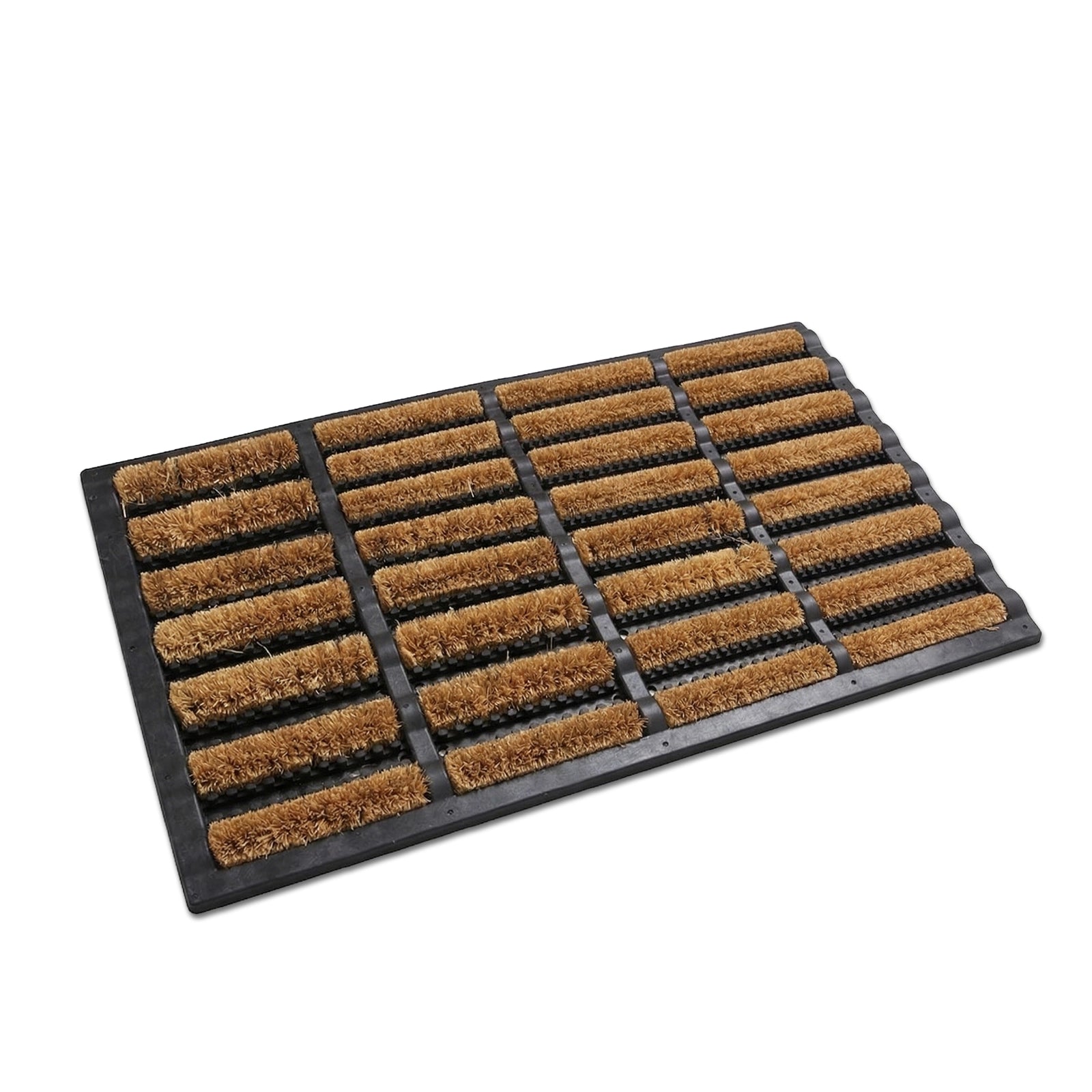 Coir Doormat Heavy Duty, Indoor Outdoor Shoe Scraper